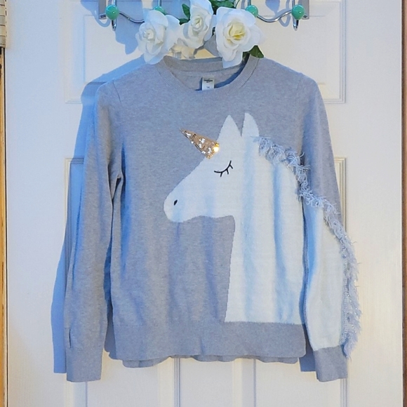 Oshkosh B'gosh Unicorn Sweater 🦄 Size 14 - Picture 1 of 7